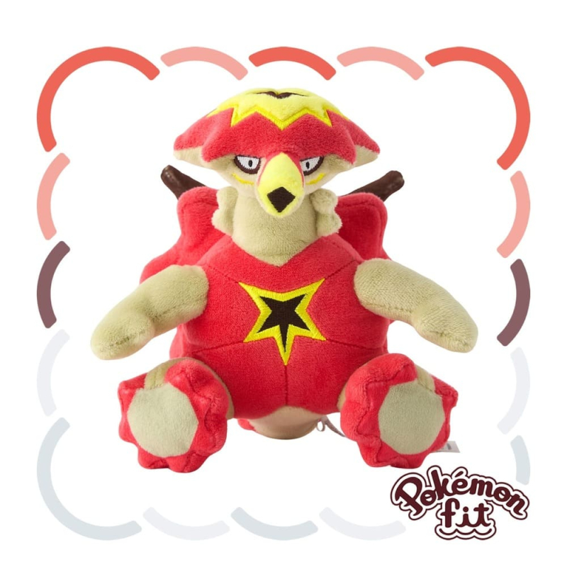Officiële Pokemon center Pokemon fit knuffel Turtonator 17cm (lang)